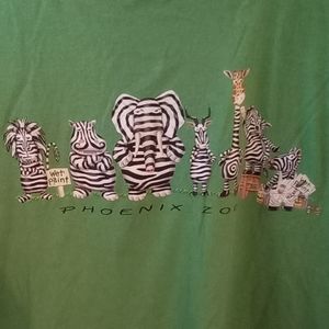 Phoenix Zoo Zebra Tee